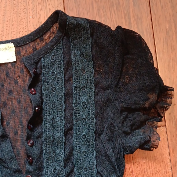 Free People Lace Top - Picture 2 of 4